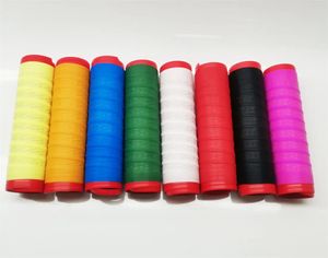 Badminton Rackets grip silicone nonslip sweatband keel rubber tennis ball strap handle wrap slings cover tape 230927