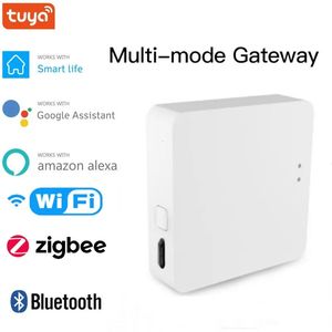 その他のエレクトロニクスTuya HubスマートワイヤレスマルチモデルブリッジWifi Bluetooth Zigbee LifeアプリリモートコントロールALEXA Google 230927で動作