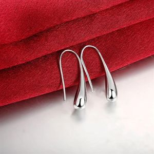 Dangle & Chandelier 2021 925 Silver Earring Fashion Jewelry Teardrop Water Drop Raindrop Earrings For Women Valentine Gifts232u