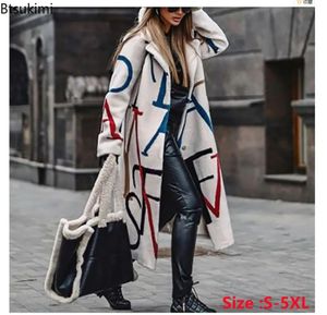 Misto lana da donna Primavera Autunno Cappotti da donna Abbinati Cappotto scozzese a maniche lunghe con risvolto Cappotto di lana stampato Abbigliamento donna Cappotti femminili 230927