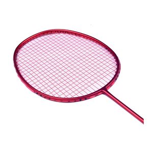 Badminton Rackets Guangyu 6U 72g Racket Full Carbon Fiber Shock absorbing stud Bat Training Entertainment Single Racquet 230927