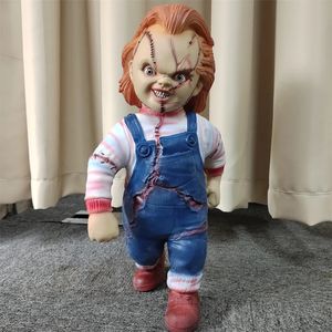 Other Event Party Supplies 1 1 Size Lifelike Chucky Doll Horror Latex Props Halloween Horror Party Decoration Foam Filling 230927