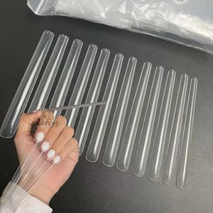 False Nails 120Pcs10XL Square Straight Long Gel Nail Tips Full Cover Acrylic Fake Nail Luxury Gel Press On Nails Manicure Salon Supply 230927