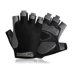 Five Fingers Gloves Gym Fitness Training Fingerless Men Women Bodybuilding Exercise Sports for Cycling Bicycle Anti Slip Breathable 230928