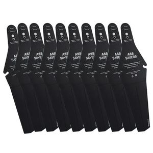 Cykel Fender 10pc Road Bike Fender Saddle Mudguard Ass Saver avtagbara delar Bakre Mountain Bike Wings Fender för cykeltillbehör 230928