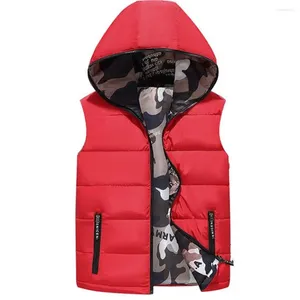 Gilet da uomo Uomo Inverno Doudoune Sans Manche Giù addensato Gilet Oversize Uomo Giacca senza maniche Cappotti Gilet