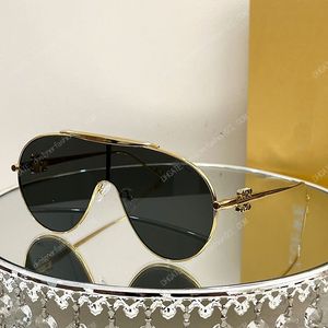 Occhiali da sole firmati da donna di qualità di lusso Montatura integrata in metallo elettrolitico LW40107 Occhiali da sole firmati da uomo design alla moda con gambe a specchio occhiali con logo