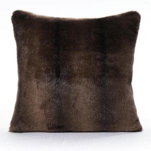 Pillow Velvet Throw Cover Soft Solid Decorative Square Case For Sofa Bedroom Car Home Cozy Pillowcase