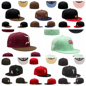 Novo All Team Mais Casquette Chapéus de Beisebol Chapéu Equipado Esporte Bonés de Beisebol Hip Hop Adulto Pico Plano Para Logotipo Esportes Ao Ar Livre tamanho 7-8 chapéus Equipados