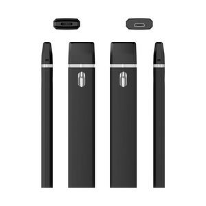 Pod da 1 ml con finestra dell'olio visibile Cartucce per vaporizzatore con bobina in ceramica YS-A da 1 ml con batteria ricaricabile