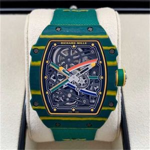 Richardmill Mechanical Automatic Watches Luxury Wristwatches Swiss Watch Series Men's Men's Series RM67-02自動機械式メンズWN-VSIJ