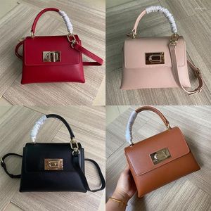Jewelry Pouches FLA LuXury Women's Handbag Designer Litchi Grain Exquisite Shoulder Diagonal Versatile Crossbody Bag