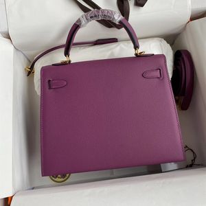 10A Top handgefertigte Wax Line Designer-Tasche, luxuriöse Damen-Originalhandtasche, klassische Mode, große Kapazität, Umhängetasche, Marke, Palmenmuster, Epsom-Leder