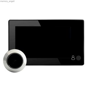 Campanelli da 4,3 pollici HD Spioncino per porta 145 gradi grandangolare Digital Smart Campanello TFT Colore Door Eye Monitor per telecamera di sicurezza domestica YQ231003