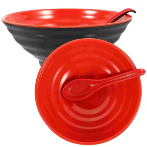 Tigelas Ramen Bowl Set Casa Sopa Cozinha Macarrão Japonês Grande Servindo Recipiente Multi-Uso Arroz