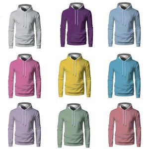 Bluzy damskie bluzy bluzy spersonalizowane sublimacja puste stały kolor długi rękaw swobodny okrągły szyja polar pullover młodzież trend unisex dzieciak 230927