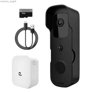 Doorbells Wide Angle Alarm Wireless WiFi Night Vision Home 2-Way Audio Camera Motion Detection 1080P FHD Video Smart Doorbell APP Control YQ230928