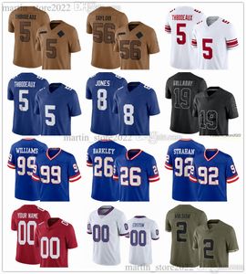 Maglie 2023 12 Darren Waller 51 Azeez Ojulari 73 Evan Neal 31 Matt Breida 23 Gary Brightwell 36 Taiwan Jones 2 Tyrod Taylor 86 Darius Slayton 18 Isaiah Hodgins