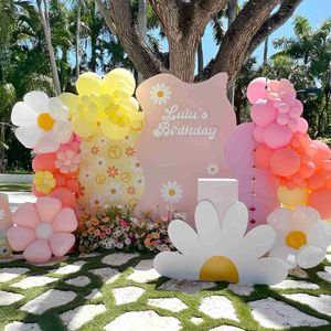 Juldekorationer Diy Daisy Daisy Temed Party Decoration Backdrop Baby Shower Girl Princess Birthday Party Wedding Decor Cardboard