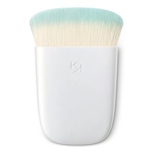 Milano Spring 2.0 Kabuki Makeup Brushes Multi-Purpose Flat Synthetic Cosmetic Brush Perfekt för ansiktspulverkonturfundament