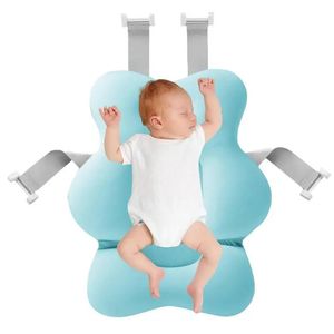 Vasche da bagno Seggiolini Born Doccia Vasca da bagno Antiscivolo Pieghevole Vaschetta per il bagnetto Pad Born Sedile per vasca da bagno Cuscino di supporto per il bagno infantile Cuscino morbido 230928