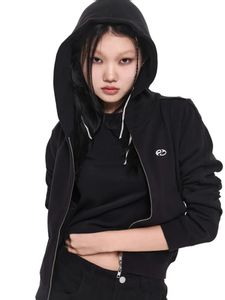 Women's Hoodies Sweatshirts Ph1 Ego Hämta Zip Hoodie Black Grey 034 för kvinnor Streetwear Sweatshirt Högkvalitativ Pullover 230927