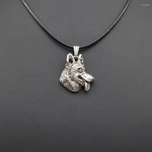 Anhänger-Halsketten, trendige personalisierte Halskette mit Schäferhund für Damen, Statement-Männer, Modeschmuck