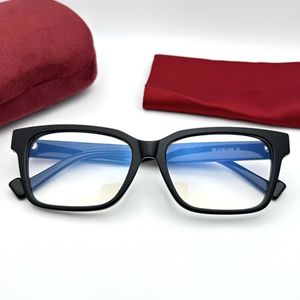 23Новый роскошный дизайн, лаконичная квадратная оправа для очков 14O76 55-16-145, Италия, классические оптические очки с полной оправой из чистой доски, полный комплект футляра для очков