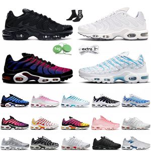 2024 OG Original TN Plus Utility Marsiglia Tns Scarpe da corsa Donna Uomo FC Triple Nero Bianco Mica Verde Atlanta Rosa Gradiente Unità Scarpe da ginnastica sportive con piattaforma atletica