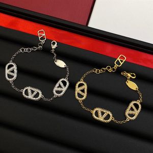 2 Colors Top Quality Women Designer Bangles Copper Luxury Pendants Couple Bracelets Lady Party Gifts274S