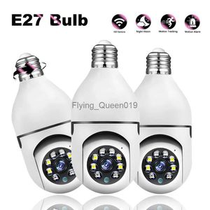 CCTV Lens 1 2 3Pcs Bulb E27 Surveillance Camera Automatic Human Tracking Full Color Night Vision Indoor Security Monitor Zoom Home Cameras YQ230928