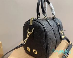 Качественная подлинная кожа двойная буква эмбурдовые пакеты с помощью сумочки скорость дизайнерская сумка для сумки сумки сумки кошелек кожаные женщины на плече мешки