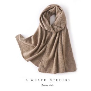 Scarves KOIJINSKY Cashmere 18540 Women in spring autumn and winter soft warm needle knitted scarf 230928