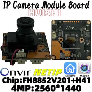 CCTV -lins 2K 4MP 2560*1440 25fps FH8852V201+H41 IP -kameramodulkort IRCUT M12 Lens Netip Human Motion Detect P2P Cloud Raidator YQ230928
