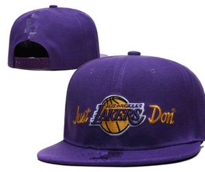 2023 American Basketball Los Angeles LAL Snapback Hats 32 Teams Luxury Designer HOU OKC PHI LAC Casquette Sports Hat Strapback Snap Back Adjustable Cap A4