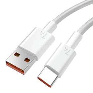 7A 100W TypeC USB Cable SuperFast Charge Cable for Huawei Mate 40 30 Xiaomi Samsung Fast Charging Charger Data Cord ZZ