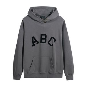 Sweatshirt Tasarım Hoodie Hoodie 90'lar için Erkek Kadın Erkek Kız Sweatshirtler Tasarım Ceket% 100 Saf Pamuklu Kırış Pullover Mektubu Baskı AB Boyut