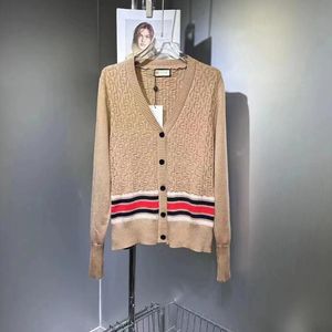 Xadrez solto suéteres mulheres manga longa com decote em v plus size designer suéter feminino cardigan de malha