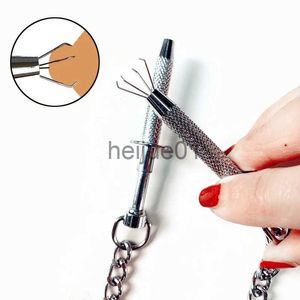 Bondage 1 Pair Nipple Clamps Breast Clips Nipple Stimulator Erotic Toys Sex Slave Restraints Sex Toys For Couple Adult Games x0928