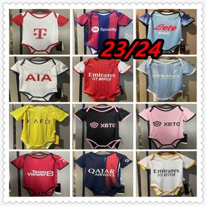 23 24 어린이 축구 키트 베이비 유니폼 2324 축구 유니폼 Maillot Foot Shirt Camisa de Futebol