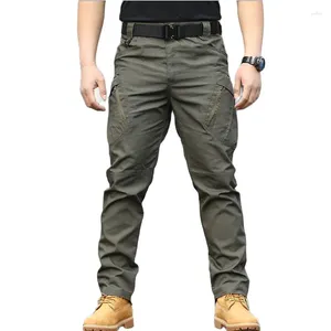 Pantaloni da uomo Pantaloni tattici militari da uomo per escursionismo all'aperto campeggio impermeabile antivento molti pantaloni casual streetwear cargo tascabili