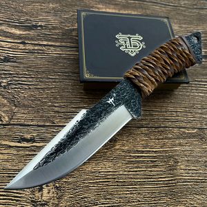 Knife self-defense outdoor survival knife sharp high hardness field survival tactical straight knife