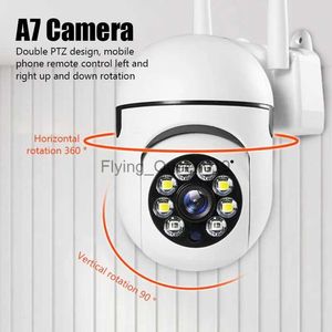 CCTV Lens Deli 20m 1MP PTZ WiFi IP Kamera Ses CCTV İzleme Kamera Açık Zor Zum Görüşü Kablosuz Kamera Su geçirmez ve Güvenlik YQ230928