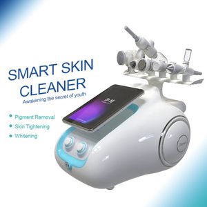 Best Selling Electric Smart Facial Cleaner Skin Care Facial Cleansing Brush Vibrator Face Cleaning Device Oxygen Spray Multi-Function Machine