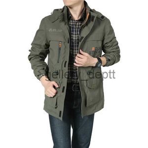 Men's Jackets Jacket Military Army Clothes Windbreaker Men's Waterproof Flight Tactical Hood Soft Jacket Skin Coat Climbing Pilot Field Shell J230928