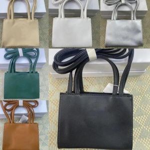 Top Umhängetaschen aus weichem Leder, Mini-Medium-Handtaschen für Damen und Herren, Luxus-Einkaufstasche, rosa, weiß, gelb, silberfarben, rot, flauschig, braun, Umhängetaschen