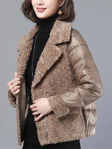 Mulheres para baixo parkas outono jaquetas jaqueta de inverno casacos estilo coreano mulher roupas longas roupas femininas casaco para baixo parka feminino com capuz topos 230927