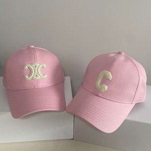 C şapka beyzbol şapkaları tasarımcı şapkalar beyzbol şapkası erkekler için pembe şapka şapka kadınlar celi şapka fumv