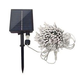 300 LED Solar Curtain Lights Remote Control with 8 Modes Outdoor Christmas Lights Waterproof for Window Patio Garden Balcony Wedding Party Christmas Decorations