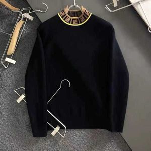 Erkekler Sweaters Kış Yün Triko Erkek Kazak FD Tasarımcı Sweaters Erkek Kadın Pullover Ceket Çifte F Harf İşlemeli Hoodie Hoodie Uzun Kollu Örgü Gömlek